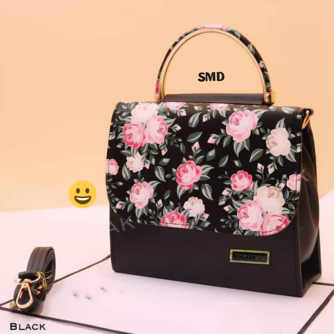 Blossom Elegance: Floral Print Flap Sling Bag